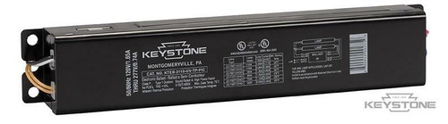 Keystone Tech KTEB-2110-UV-TP-PIC Flourescent Ballast, T12, 2 Lite F96T12HO Electronic Ballast, 120-277v, KTEB-2110-UV-TP-PIC or Keystone