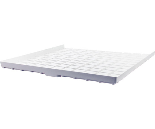 Hydrofarm AAIN65M Active Aqua Infinity Tray End, White, 5x6.5 Minus - AAIN65M or Active Aqua