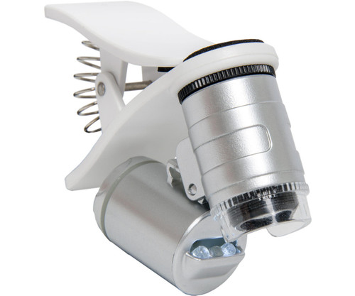 Hydrofarm AEM60C Active Eye Universal Phone Microscope, 60x, w/clamp AEM60C or Active Eye