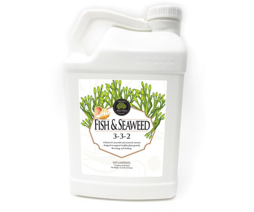 Hydrofarm AO40250 Age Old Fish and Seaweed, 2.5 gal AO40250 or Age Old Nutrients