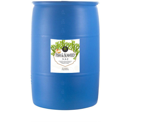 Hydrofarm AO45500 Age Old Fish and Seaweed, 55 gal drum AO45500 or Age Old Nutrients