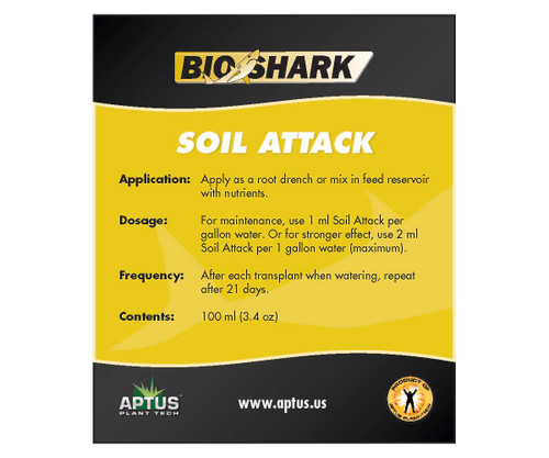 Hydrofarm AP42002 Aptus Soil Attack, 100 ml AP42002 or Aptus