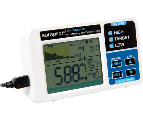 Hydrofarm APCEMDL Autopilot Desktop CO2 Monitor with Memory and Data Storage APCEMDL or Autopilot Hydrofarm APCEMDL Autopilot Desktop CO2 Monitor with Memory and Data Storage APCEMDL or Autopilot