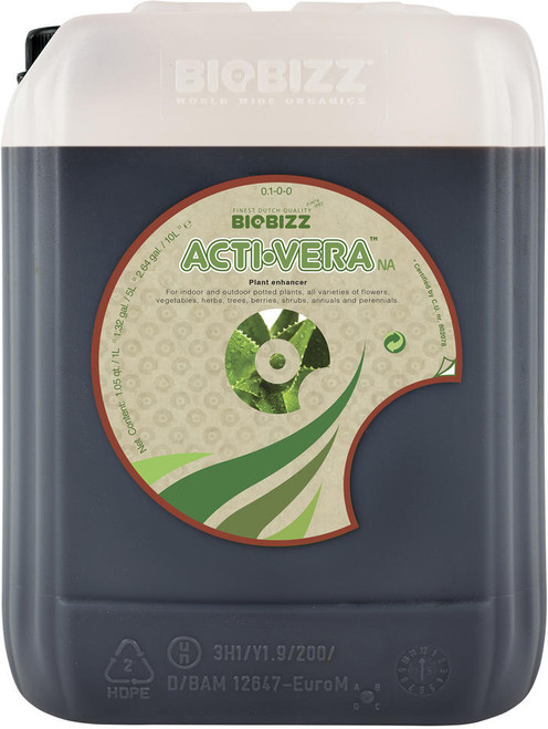 Hydrofarm BBAV3010L Biobizz Acti-Vera, 10 L BBAV3010L or Biobizz