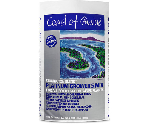 Hydrofarm CMSBO15 Coast of Maine Stonington Blend Organic Growers Mix, 1.5 cu ft CMSBO15 or Coast of Maine