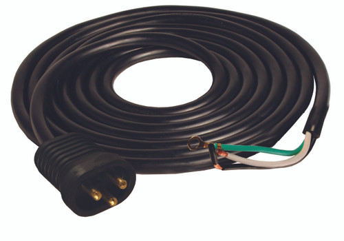 Hydrofarm CS53506 Male Lock and Seal Cord, 15, 600V, AWG 16/3, UL CS53506 or Hydrofarm