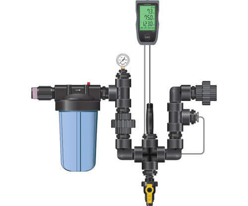 Hydrofarm DSGCMKWMC1.5 Dilution Solutions Nutrient Delivery System NDS Monitor Kit, 1 1/2 in DSGCMKWMC1.5 or Dilution Solutions / Dosatron