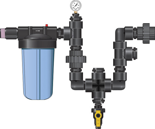 Hydrofarm DSMPK1.5 Dilution Solutions Nutrient Delivery System NDS Monitor Kit, 1 1/2 in DSMPK1.5 or Dilution Solutions / Dosatron