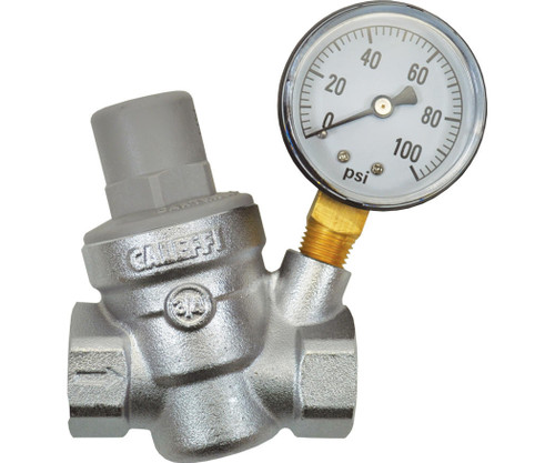 Hydrofarm DSPRWG34 Dilution Solutions Pressure Regulator with Gauge, 3/4 in FPT x FPT DSPRWG34 or Dilution Solutions / Dosatron