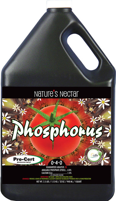 Hydrofarm EH2010 Natures Nectar Phosphorus 0-4-0, 1 qt EH2010 or Natures Nectar / Higrocorp