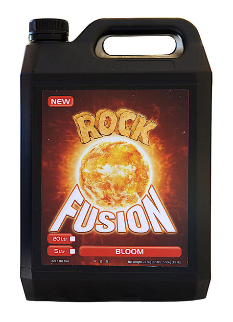 Hydrofarm GGFBN5L Rock Fusion Bloom Base Nutrient, 5 L GGFBN5L or Rock Nutrients