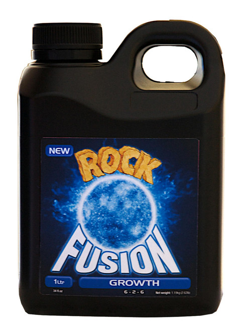 Hydrofarm GGFGN1L Rock Fusion Grow Base Nutrient, 1 L GGFGN1L or Rock Nutrients