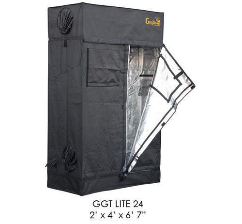 Hydrofarm GGTLT24 LITE LINE Gorilla Grow Tent, 2 x 4 No Extension Kit GGTLT24 or Gorilla Grow Tent