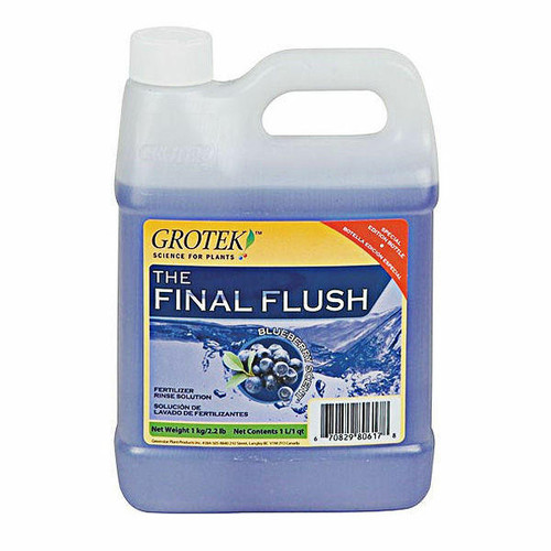 Hydrofarm GTFFB1L Final Flush Blueberry, 1 L GTFFB1L or Grotek