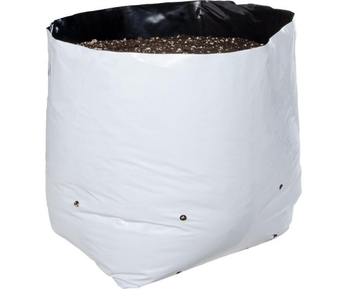 Hydrofarm HGBW10GAL Hydrofarm Black and White Grow Bag, 10 gal 20 packs of 10 HGBW10GAL or Hydrofarm