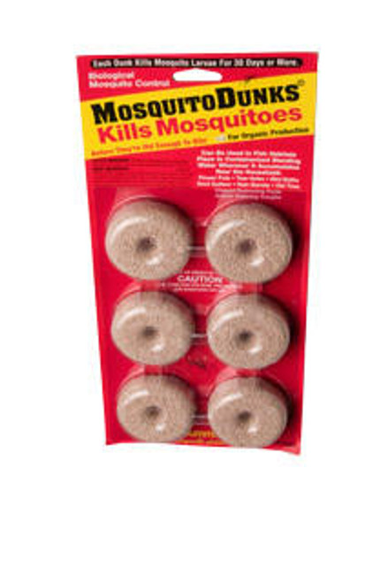 Hydrofarm HGMODU Mosquito Dunks, 6 per pack HGMODU or Summit Chemical Company