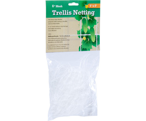 Hydrofarm HGN84 Trellis Netting 6 Mesh, non-woven, 4 x 8 HGN84 or Hydrofarm