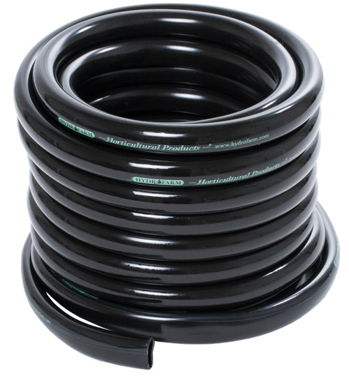 Hydrofarm HGTB50GF 1/2 ID Black Tubing 25 HGTB50GF or Active Aqua