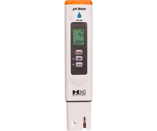 Hydrofarm HMDPHM80 HM Digital PH-80 pH/Temperature Meter HMDPHM80 or HM Digital Meters