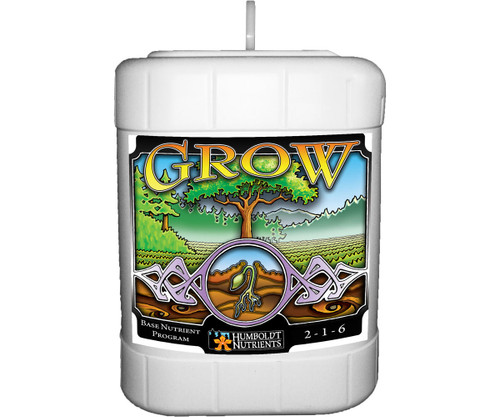 Hydrofarm HNG420 Humboldt Nutrients Grow, 5 gal HNG420 or Humboldt Nutrients