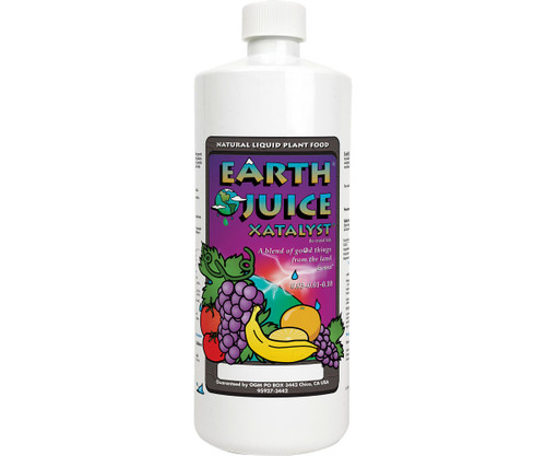 Hydrofarm HOJ31961CA Earth Juice Xatalyst, 1 qt HOJ31961CA or Hydro Organics / Earth Juice