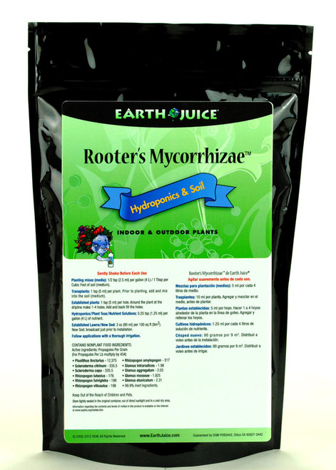 Hydrofarm HOR00607 Rooters Mycorrhizae, 4 lbs HOR00607 or Hydro Organics / Earth Juice