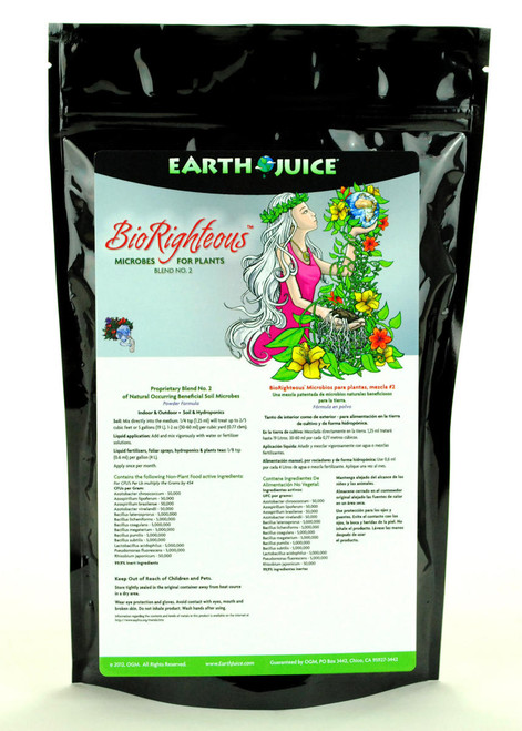 Hydrofarm HOR00772 Earth Juice BioRighteous, 2 lbs HOR00772 or Hydro Organics / Earth Juice