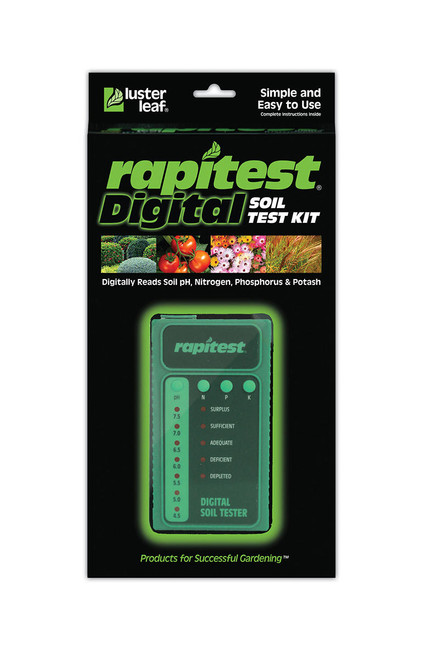 Hydrofarm LL01605 Luster Leaf Rapitest Digital Soil Test Kit LL01605 or Luster Leaf