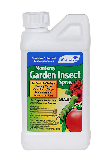 Hydrofarm MBR5007 Monterey Garden Insect Spray, 1 pt MBR5007 or Monterey Lawn and Garden Products