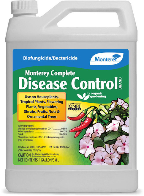 Hydrofarm MBR5032 Monterey Garden Complete Disease Control, 1 gal MBR5032 or Monterey Lawn and Garden Products
