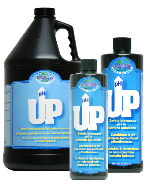 Hydrofarm ML21399 Microbe Life Hydroponics pH UP, 1 qt ML21399 or Microbe Life Hydroponics