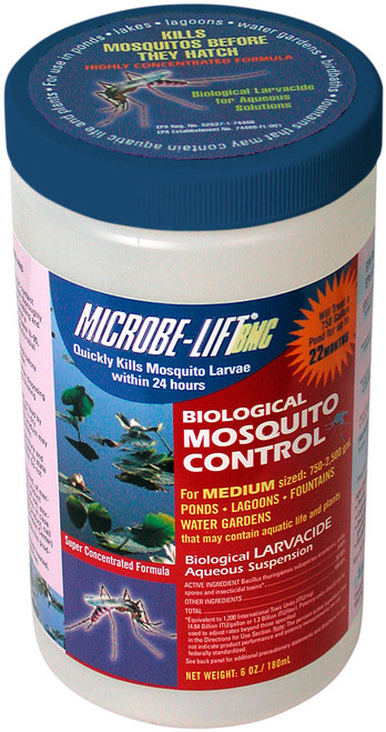 Hydrofarm ML25160 Microbe-Lift BMC Liquid Mosquito Control, 6 oz ML25160 or Microbe Life Hydroponics