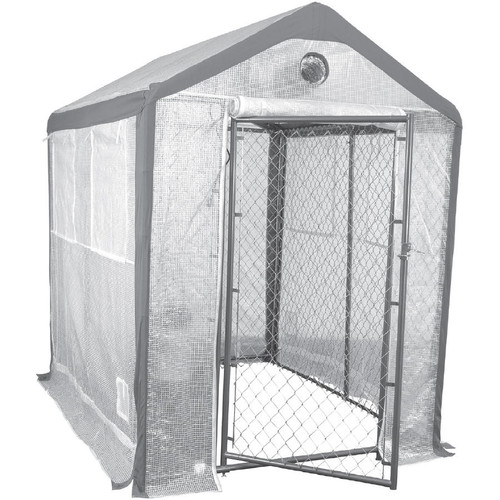 Hydrofarm MSI80810 Saturday Solution Secure Grow Chain Link Greenhouse, 10 x 8 MSI80810 or Saturday Solution Greenhouses