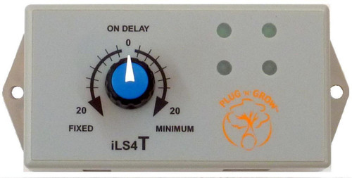 Hydrofarm NBILS4T ILS4T ON Delay Timer for ILS4-121-121S andamp; 241 NBILS4T or Intelligent Growing Systems Plug and Grow