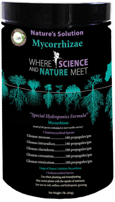 Hydrofarm NTM2001 Natures Solution Organic Mycorrhizae, 1 lb NTM2001 or Natures Solution