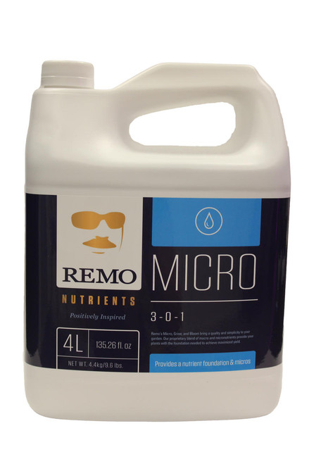 Hydrofarm RN71320 Remo Micro, 4 L RN71320 or Remo Nutrients