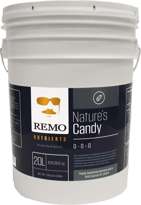 Hydrofarm RN71550 Remo Natures Candy, 20 L RN71550 or Remo Nutrients