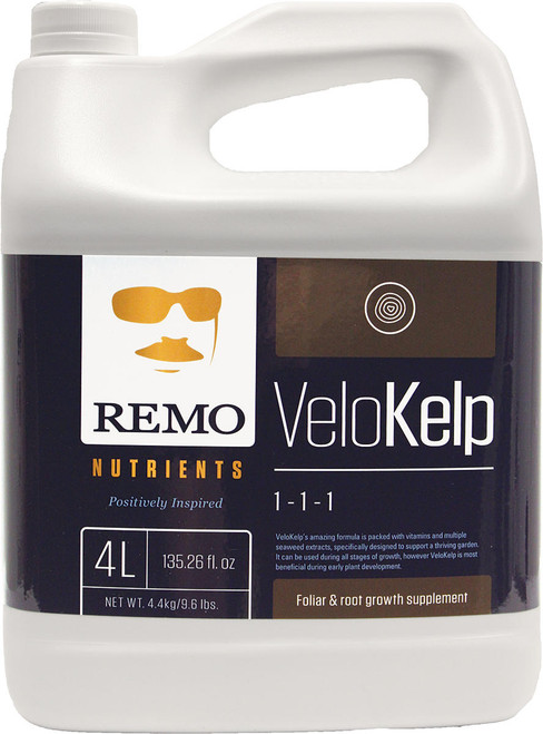 Hydrofarm RN71730 Remo VeloKelp, 4 L RN71730 or Remo Nutrients