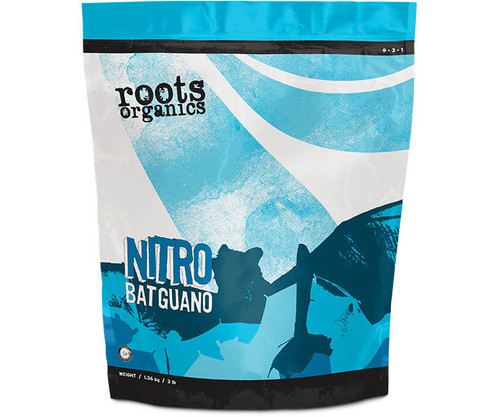 Hydrofarm RONB20 Roots Organics Nitro Bat Guano, 20 lbs RONB20 or Roots Organics