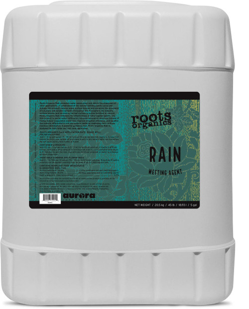 Hydrofarm RORA5G Roots Organics Rain, 5 gal RORA5G or Roots Organics