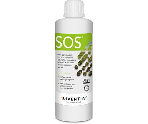 Hydrofarm STSOSQT SOS Beneficial Bacteria, 1 qt STSOSQT or Micro-TES Hydrofarm STSOSQT SOS Beneficial Bacteria, 1 qt STSOSQT or Micro-TES