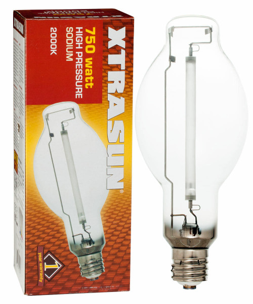 Hydrofarm XTB1010 Xtrasun High Pressure Sodium HPS Lamp, 750W, 2000K XTB1010 or Xtrasun