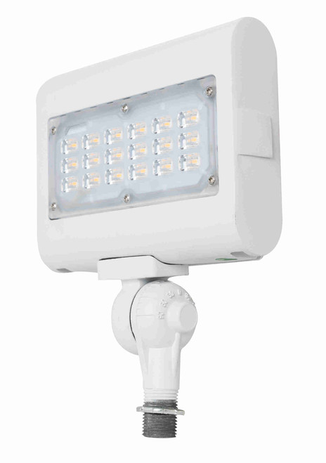 LF3 FLOOD LIGHT SERIES WITH 1/2" KNUCKLE Die-cast aluminum with powder coat finish 70,000 hours Solid state lighting technology for long life, no maintenance needed and high-efficiency | LF3-WH-30CW-KN | Options Available:  | Westgate