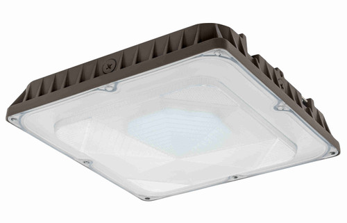 LED ADjustable CANOPY/GARAGE LIGHT Die-cast aluminum with powder coat finish 70,000 hours  | CDL2-60WW | Options Available: Battery Backup,  Motion Sensor | Westgate