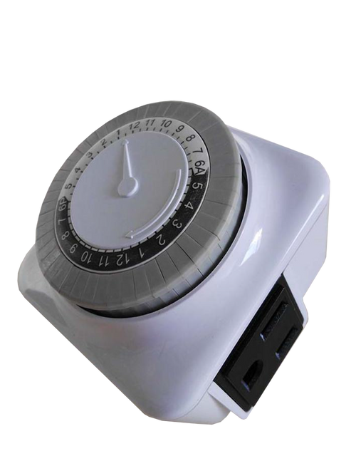 24-HOUR 3-PRONG MECHANICAL PLUG-IN TIMER   -   | TR-MTMR | Options Available:  | Westgate