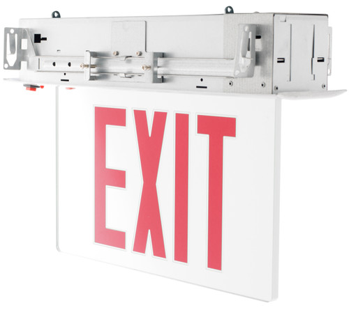 recessed edgelit LED EXIT SIGN - | XTR-2RMA-EM | Options Available: | Westgate recessed edgelit LED EXIT SIGN - | XTR-2RMA-EM | Options Available: | Westgate