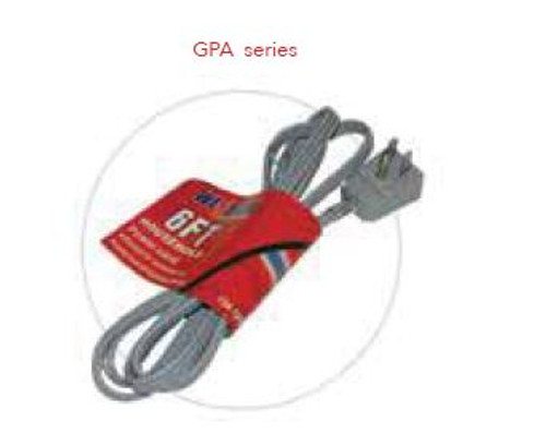 SPT-2 16AWG/ 3 CONDUCTOR, ANGLE PLUG, NEMA 5-15P, 125V, GRAY, 3FT   -   | GPA3-2 | Options Available:  | Westgate