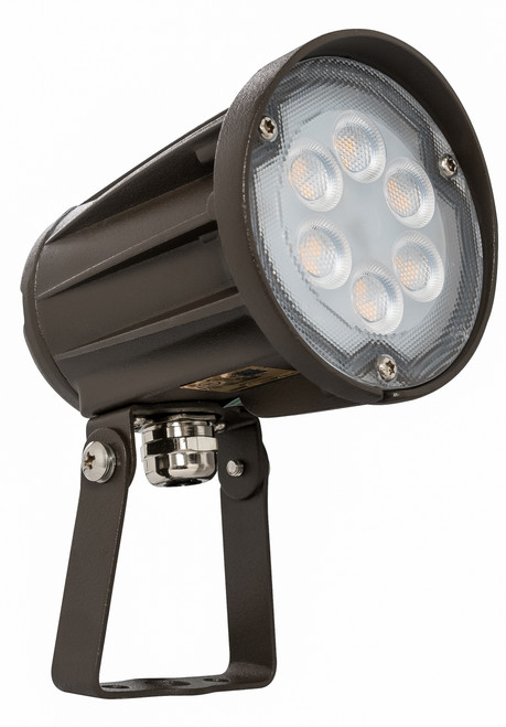 BULLET LED FLOOD LIGHT WITH 1-2" KNUCKLE  -  | FLD-30WW-WH | Options Available:  | Westgate