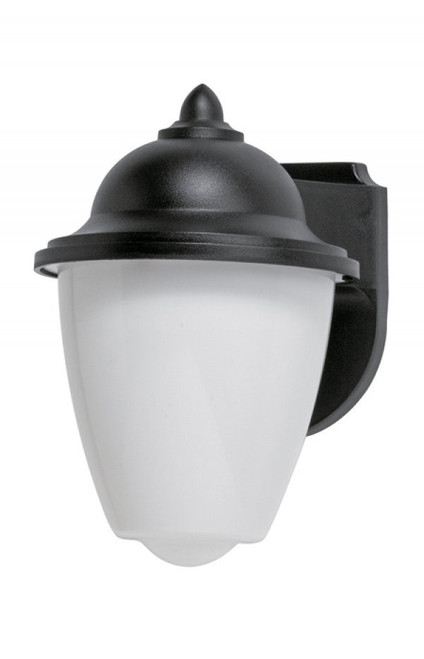 Park Point Wall Lantern - Black W/Opal Lens Lightwave| Wave Lighting | 785-Lr12W-Bk