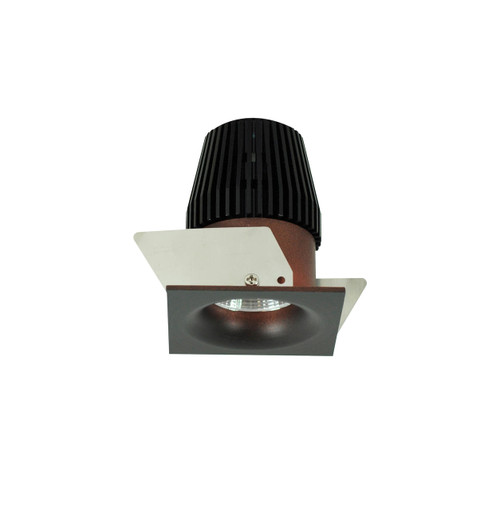Nora Lighting NIO-1SNB27XBZ 1 Iolite Square Bullnose Regress Non-Adjustable Trim, 800lm, 2700K, Bronze For Iolite New Construction Housings Only or NIO-1SNB27XBZ or Product Line LE46 or Nora